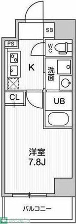 ALTERNA日暮里の物件間取画像